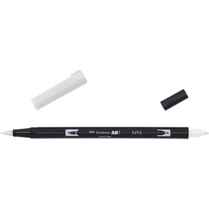 Tombow Маркер ABT Dual Brush N95 хладно сиво 1 (ABT-N95)
