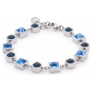Jewels by leonardo náramek Geometria 016016 stříbrná-modrá