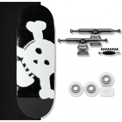 Blackriver Fingerboard Starter Set X-Wide 33,3 5PLY New Skull Glow in the Dark