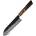 HARAHU Дамаски кухненски нож AI-37316 - Santoku / Зелена KP37316