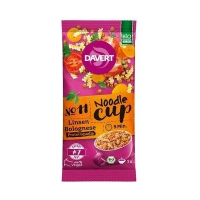 Davert Těstoviny čočkové bolognese 65 g