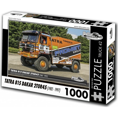 RETRO-AUTA TRUCK č.42 Tatra 815 Dakar 2T0R45 1982 1997 1000 dílků