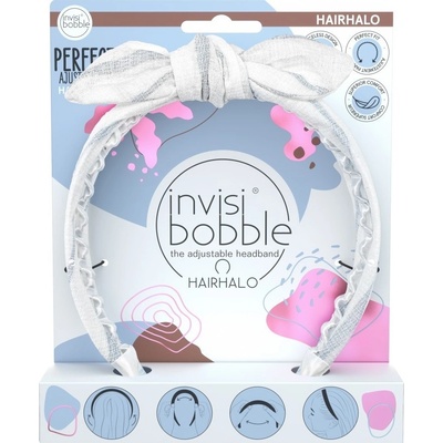 Invisibobble HAIRHALO Nordic Breeze Midsommar Love Nastavitelná čelenka do vlasů