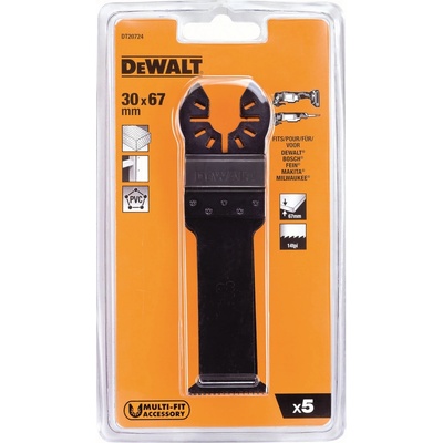DeWALT DT20724 sada 5ks pilových listů DT20703
