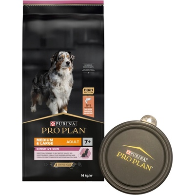 Purina Pro Plan Medium & Large Adult Sensitive Skin losos 14 kg