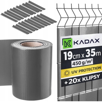 STÍNÍCÍ PANELOVÉ PÁSY KRYT NA OPLOCENÍ PANELOVÝ UV OCHRANA + 20 KLIPŮ 19 Cm x 35m