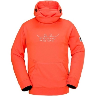 Volcom Hydro Riding Hoodie Flame Red