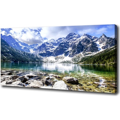 Foto obraz na plátne Morské oko Tatry 100x50 cm