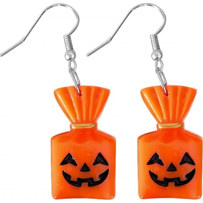 Verk 26133 náušnice Halloween tekvicový cukrík