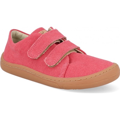 Froddo Barefoot detské tenisky organic cotton vegan fuchsiové