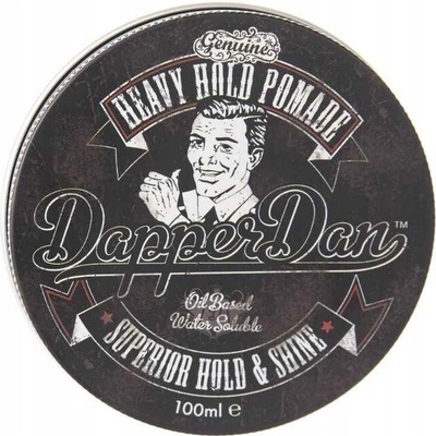 Pánska pomáda na vlasy Dapper Dan Heavy Hold silná fixácia lesk 100 ml