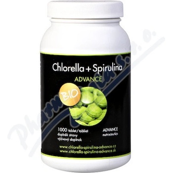 Advance Chlorella + Spirulina BIO 1000 tabliet