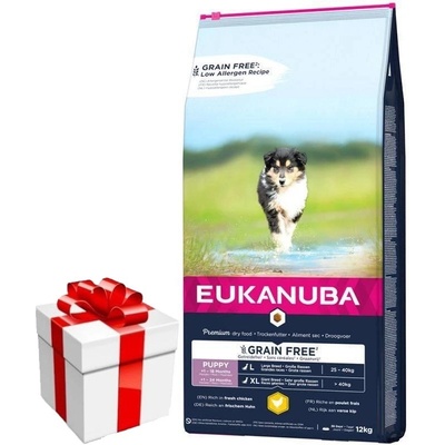 Eukanuba Grain Free Puppy Large Breed Chicken 12 kg