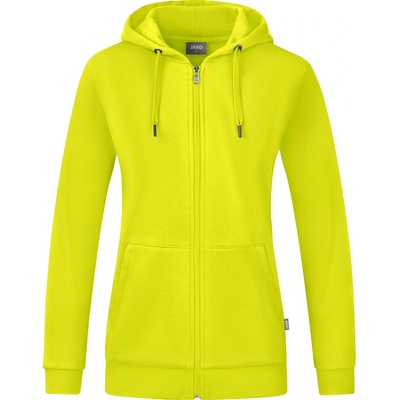 Jako Organic hooded jacket women žlutá