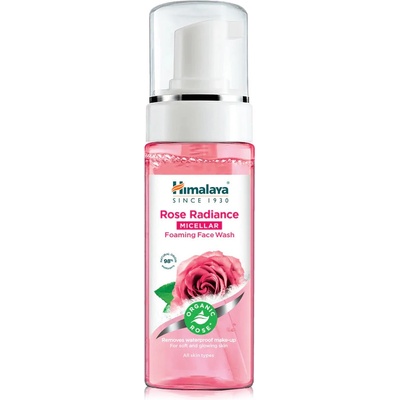 Himalaya Rose Radiance Micelární pěna na obliče 150 ml