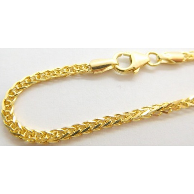 Klenoty Budín Dámský pevný zlatý náramek ze žlutého zlata 585/1,80gr 18cm HK7021