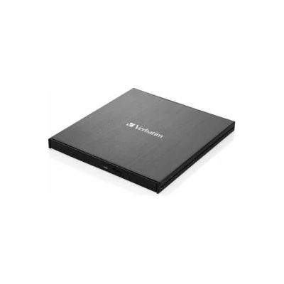 Verbatim Оптично устройство Verbatim External Slimline CD/DVD Writer USB 3.2 Gen 1/USB-C, 43886