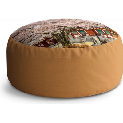 Sablio Taburet Circle Čínská věžička: 40x50 cm