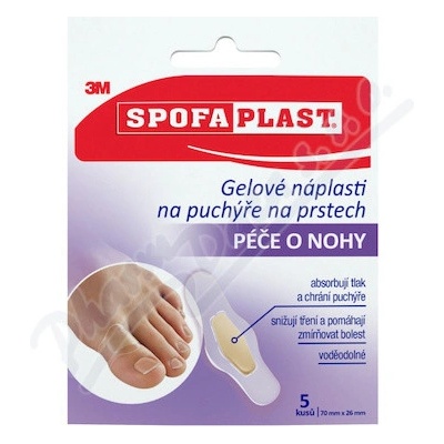 3M Spofaplast 911N Gel.nápl.puchýře na prstech 5 ks