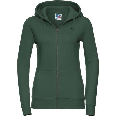 Russell Athletic 266f / Дамски суичър с цип - бутилково зелен xs (10266f54000)