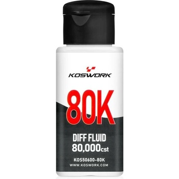 Koswork 80000cst Silikonový olej do diferenciálu 70 ml
