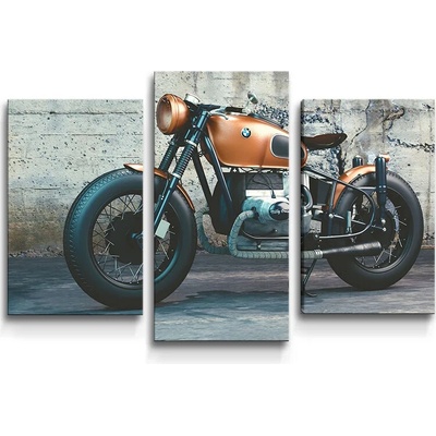 Sablio Obraz - 3-dílný Motorka - 75x50 cm
