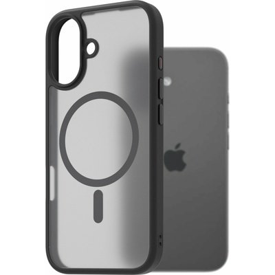 AlzaGuard Matte Case Compatible with MagSafe pro iPhone 17 černý AGD-PCMM476B