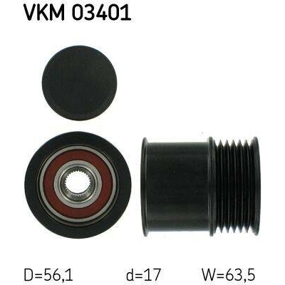Předstihová spojka SKF VKM 03401