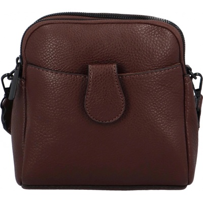 Rosy Bag dámska crossbody kabelka s retiazkou NH8146 hnedá