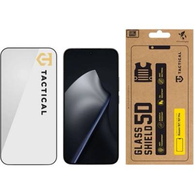 Tactical Xiaomi 15T Pro TACTICAL GLASS SHIELD 5D стъклен протектор за екран 5D, 9H, ЧЕРЕН 57983127915 (57983127915)
