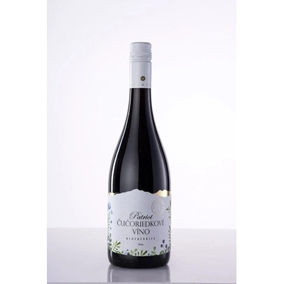 Miluron Čučoriedkové Víno 12% 0,75 l (čistá fľaša)