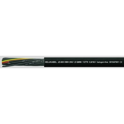 Helu JZ-500 HMH 12735-500 riadiaci kábel 2 x 0.75 mm² 500m čierna
