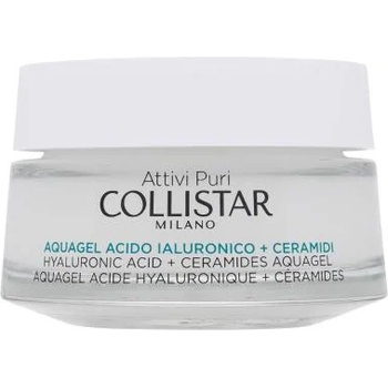 Collistar Pure Actives (Attivi Puri) Hyaluronic Acid + Ceramides Aquagel хидратиращ и лифтинг гел за лице 50 ml за жени
