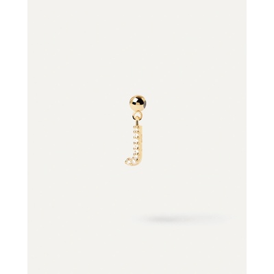 PDPaola Pozlacený přívěsek "J" Charms CH01 059 U