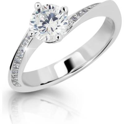 Cutie Jewellery gold dámský prsten Z6905 2922 ze zlata se zirkony Bílá