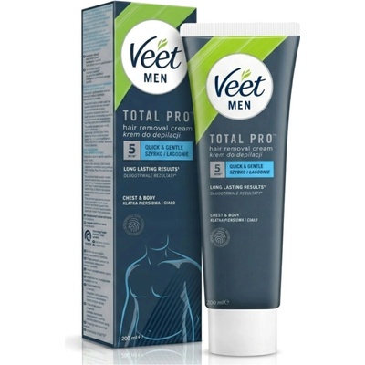 VEET Men Total Pro krém na depilaci 200 ml