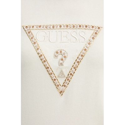 GUESS Пуловер Guess дамски в бежово от лека материя W5RR39 Z2NQ2 (W5RR39.Z2NQ2)