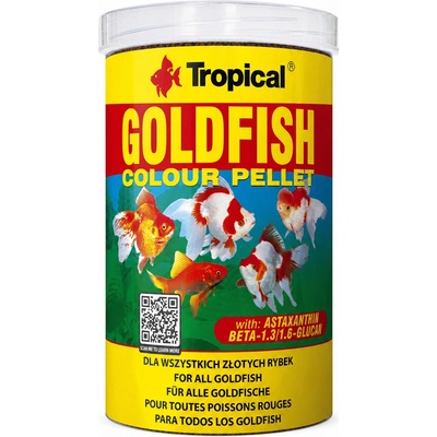 Tropical Goldfish Colour Pelet 250 ml