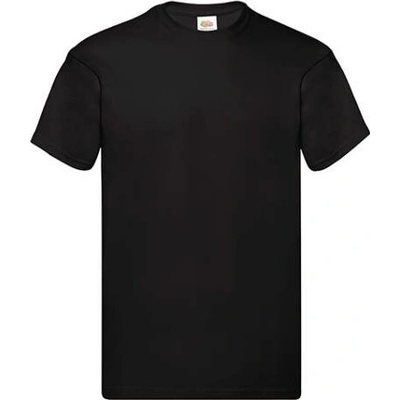 Fruit of the Loom pánské triko 61 082 0 Black