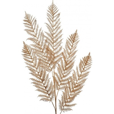Medený umelý kvet papradia - 20*1*106 cm - Clayre & Eef