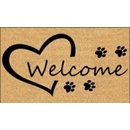 Kinekus WELCOME SRDCE kokos 40x60 cm