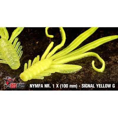Redbass Nymfa Nr. 1 X 10cm Signal Yellow G