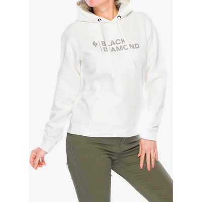 Black Diamond Mini Stacked Pullover Hoody Women Off White bílá