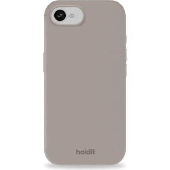 Holdit Калъф Holdit - Silicone, iPhone 16e, Taupe (7330985167386)
