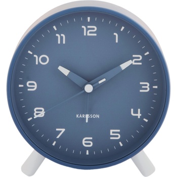 Karlsson Orgullo будилник, син (KA6029BL)
