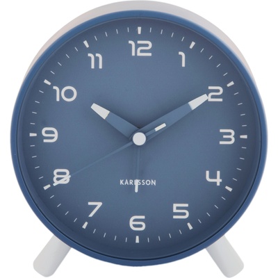 Karlsson Orgullo будилник, син (KA6029BL)