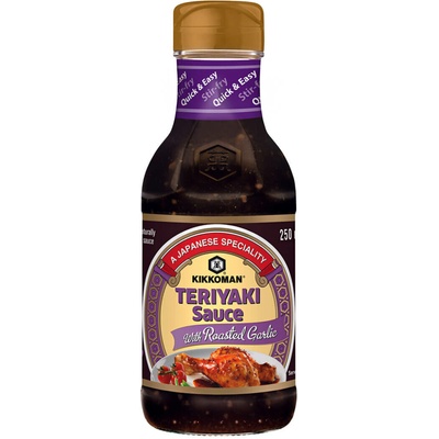 Kikkoman Teriyaki omáčka s pečeným cesnakom 250 ml
