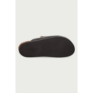 Posa пантофи дамски от кожа Ranch Tassel Mule