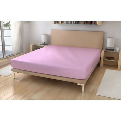 Polášek Jersey prostěradlo světle růžové 60x120