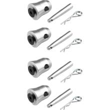 BeamZ Professional P30 Set of 4 Half Cone Connectors